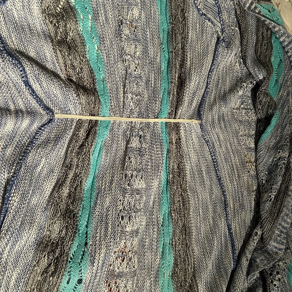 New Direction Open Front Cardigan Sweater Size L - Picture 5 of 8